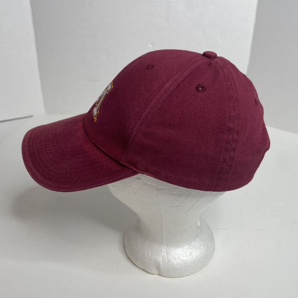 Minnesota Golden Gophers Hat, Hook And Loop Adjustable, Maroon, Logo, Signatures - Picture 3 of 10